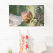 Girl Under the Apple Tree (by Danielson-Gambogi) 横断幕 (インサイチュ)