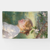 Girl Under the Apple Tree (by Danielson-Gambogi) 横断幕 (横)