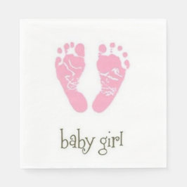 Girl/White Standardランチョンナプキン スタンダードランチョンナプキン