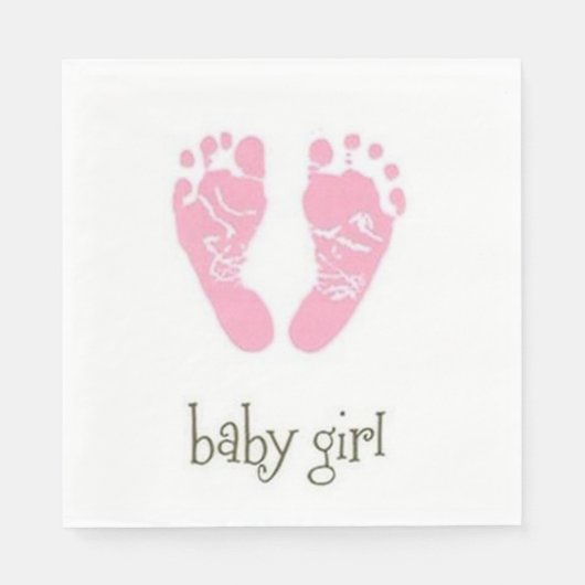 Girl/White Standardランチョンナプキン スタンダードランチョンナプキン (正面)