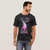 Girl Who Loves Wolves 14 Tシャツ (正面フル)