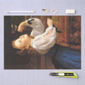 Girl with a Bird (by William-Adolphe Bouguerau) 薄葉紙 (クラフト)
