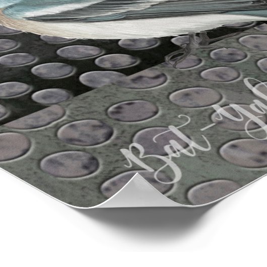 Girl with a Bubble Gum, Artwork Archival ポスター (角)