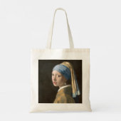 Girl with a pearl earring トートバッグ (裏面)