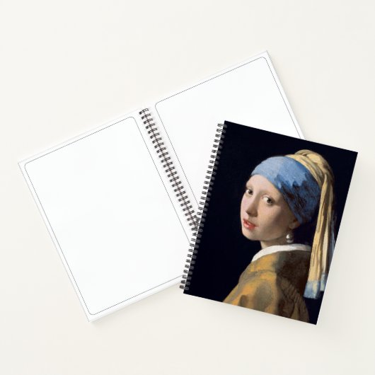 Girl with a Pearl Earring ノートブック (内部)