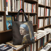 Girl With a Pearl Earring Crossed Stitch Replica トートバッグ