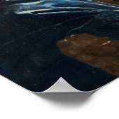 Girl with a Red Hat by Vermeer - Poster ポスター (角)