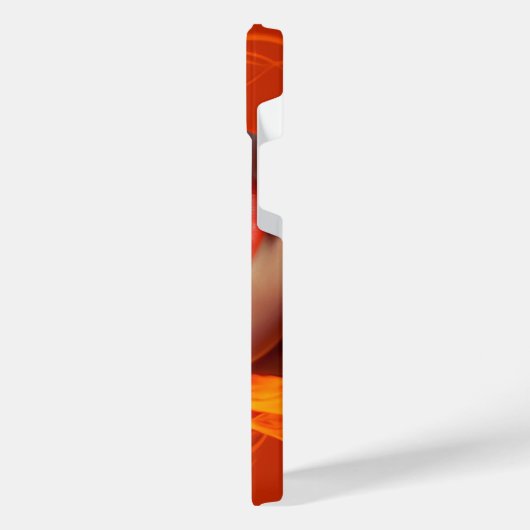 Girl with blue eyes iPhoneケース (左側面)