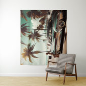 Girl with Car タペストリー (インサイチュ)