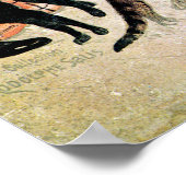 Girl with Cats, Alexandre Steinlen ポスター (角)