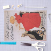 Girl with Cats, Alexandre Steinlen 薄葉紙 (クラフト)