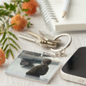 Girl with clouds キーホルダー (正面右)