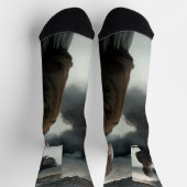 Girl with clouds ソックス (上部)