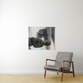 Girl with clouds タペストリー (インサイチュ(横))