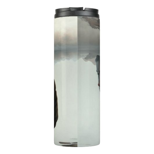 Girl with clouds タンブラー (裏面)