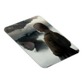 Girl with clouds マグネット (右側)