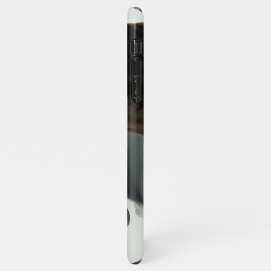 Girl with clouds iPhoneケース (左側)