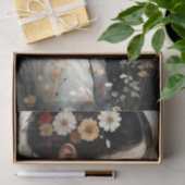 Girl with Flowers & Dragonfly Decoupage 薄葉紙 (ギフト)