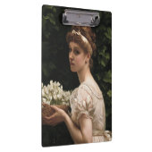 Girl With Pea Bloops (by Edward Poynter) クリップボード (右)