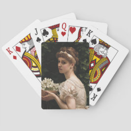 Girl With Pea Bloops (by Edward Poynter) トランプ