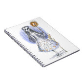 Girl with Pumpkinflower ノートブック (右側)