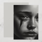 Girl with tears セーブザデート (正面/裏面)