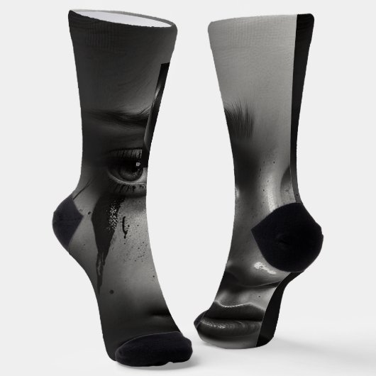 Girl with tears ソックス (傾斜あり)