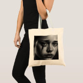 Girl with tears トートバッグ (正面(商品))