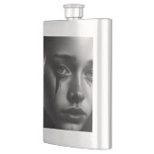 Girl with tears フラスク (左)