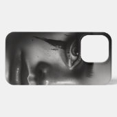 Girl with tears iPhoneケース (裏面横)