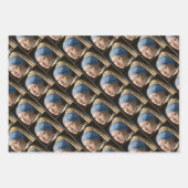 Girl with the pearl earring - Johannes Vermeer ラッピングペーパーシート (正面)