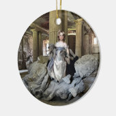 Girl with Toys セラミックオーナメント (左)