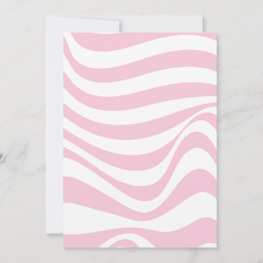 Girl Yee Haw Rodeo 3rd Birthday  招待状 (裏面)