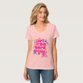 Girl, You Can Do Hard Things – Motivational Gym Tシャツ (正面フル)