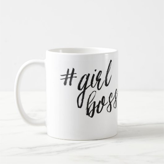 #GirlBossのマグ コーヒーマグカップ (左)