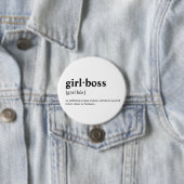 Girlboss -辞書の意味 缶バッジ (インサイチュ)