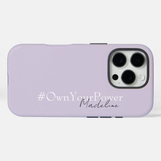 Girlboss Empowermentギフト – 名パーソナライズされた前 Case-Mate iPhoneケース (裏面 (横))