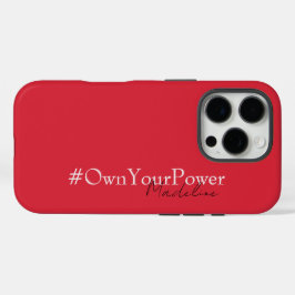 Girlboss Empowerment Gift - Personalized Name  iPhone 16 Proケース