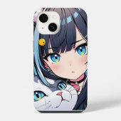 GirlCat PhoneCase iPhoneケース (裏面)