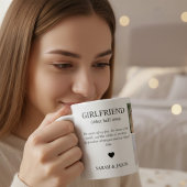 Girlfriend Definition Photo Collage コーヒーマグカップ