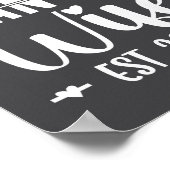 Girlfriend Fiance Wife 2026 Just Married Wedding H ポスター (角)