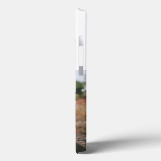 Girlfriend photo gray script Case-Mate iPhoneケース (裏面 / 左)