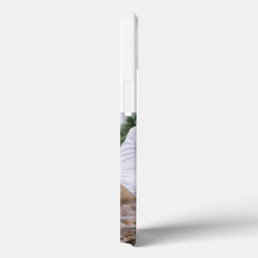 Girlfriend photo gray script Case-Mate iPhoneケース (裏面 / 右)