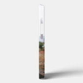 Girlfriend photo sky blue script Case-Mate iPhoneケース (裏面 / 左)