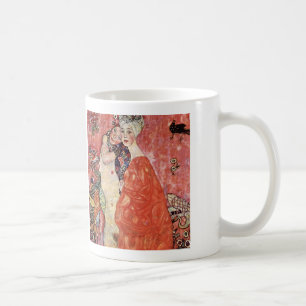 “ Girlfriends or Two Women Friend ” , Gustav Klimt コーヒーマグカップ