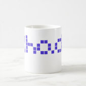 Girlhack白い15ozのマグ コーヒーマグカップ (中央)