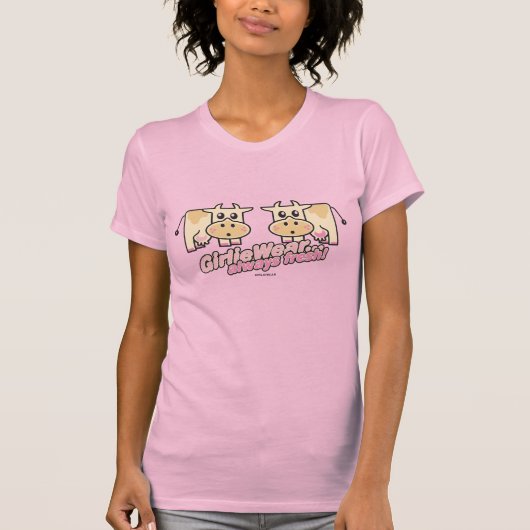GirlieWear アルウェイズ フレッシュ Tシャツ (正面)