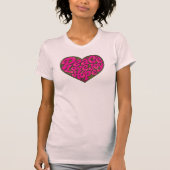 GirlieWear Peace Love Joy Hope Heart Tシャツ (正面)