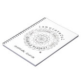 GirlKind®感謝ジャーナル ノートブック (左側)