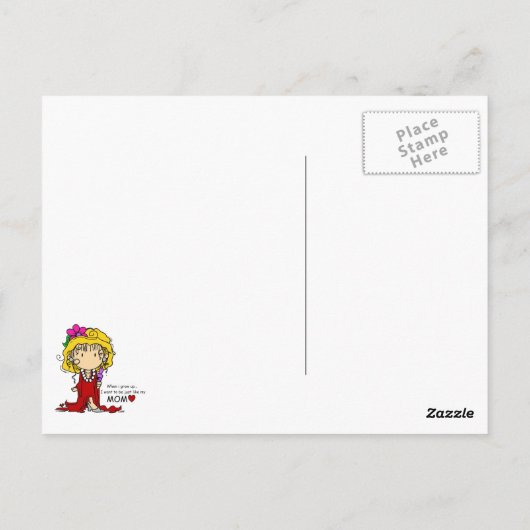 girllimomm.png ポストカード (裏面)